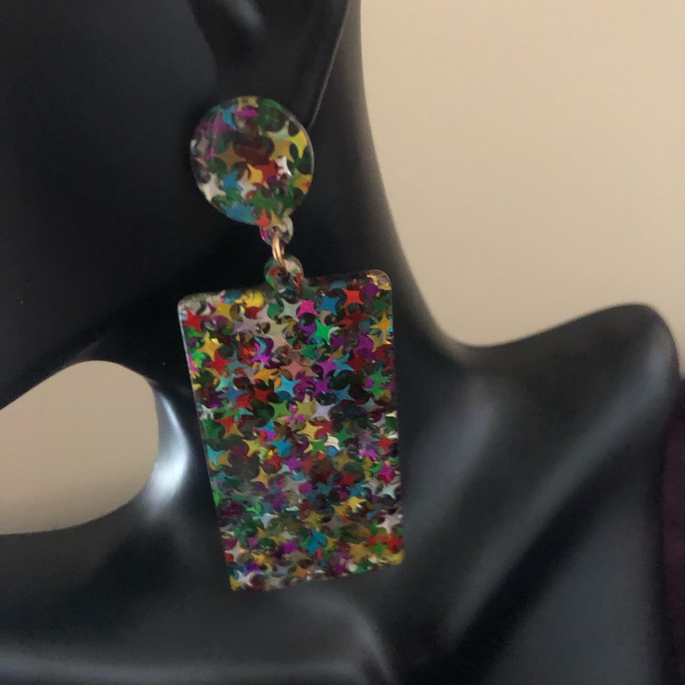 Multicolor Earrings - Picture 2 of 4